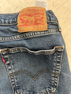 Levi’s Men’s Dark Wash Denim Jeans